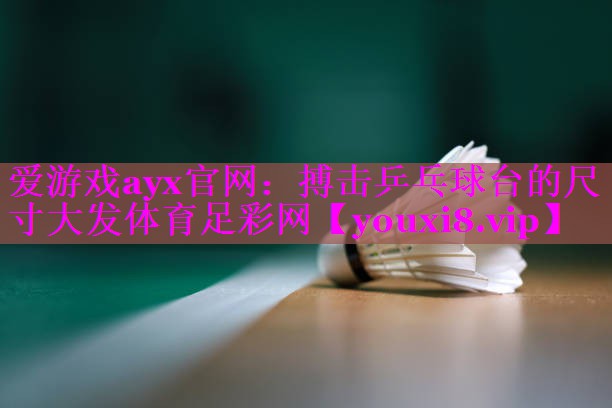 爱游戏ayx官网：搏击乒乓球台的尺寸大发体育足彩网